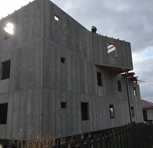 Строительство трехэтажной гостиницы из СИП панелей с ЦСП в Московской области